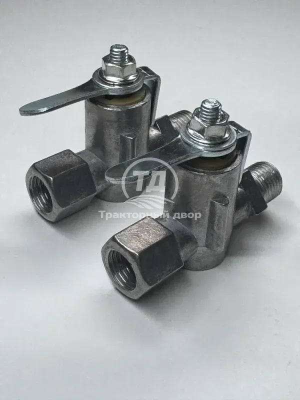 8123814035 Кран топливного бака МТЗ КР-25 (ПП6-1) 2 штуки
