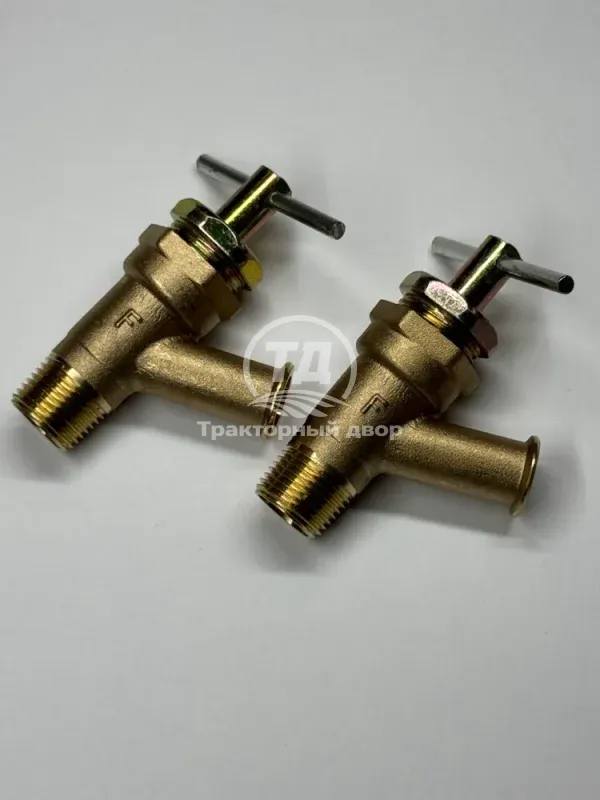 Кран КР-29 (ВС-11) Медный отопителя запорный (2 шт.)
