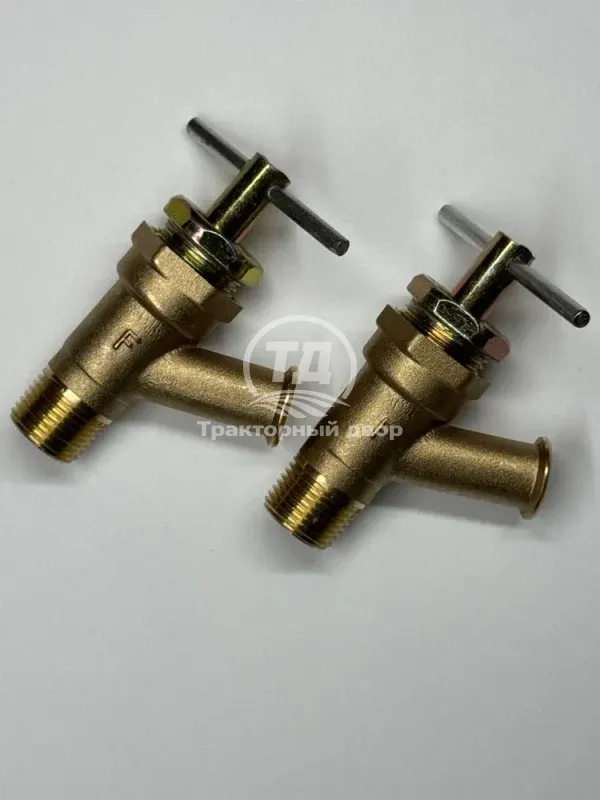 Кран КР-29 (ВС-11) Медный отопителя запорный (2 шт.)