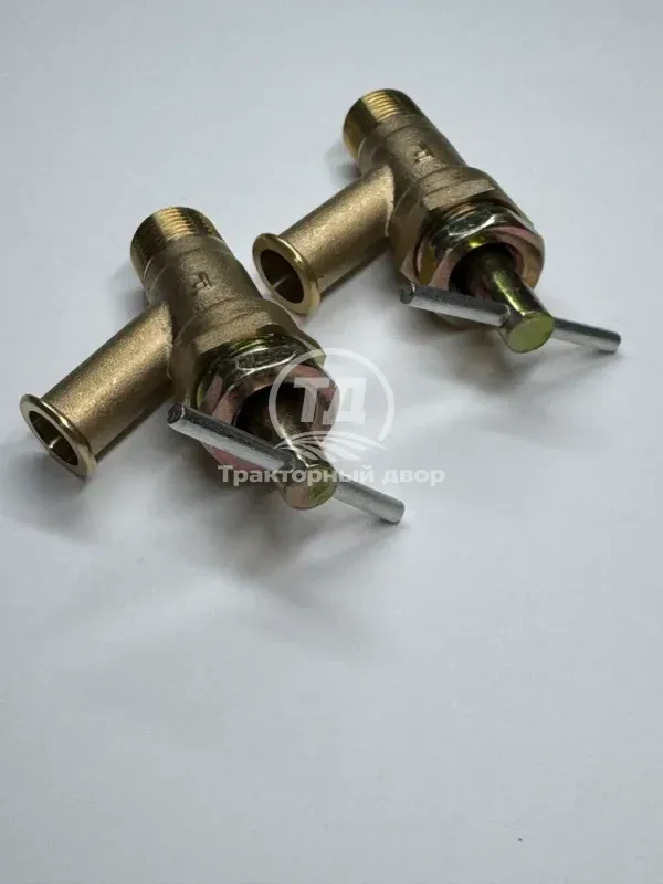 Кран КР-29 (ВС-11) Медный отопителя запорный (2 шт.)