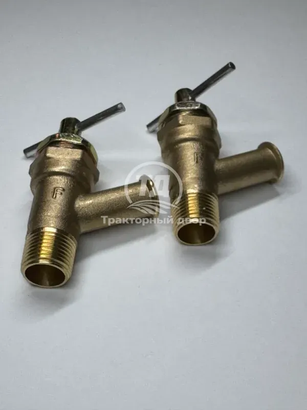 Кран КР-29 (ВС-11) Медный отопителя запорный (2 шт.)